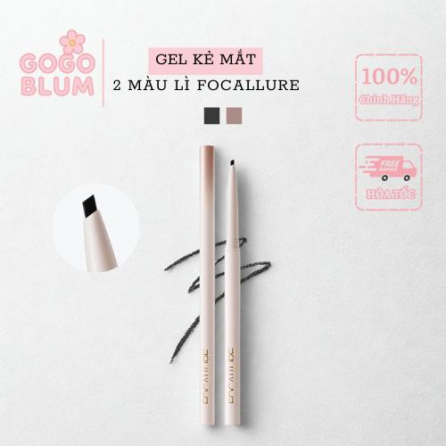 Bút kẻ mắt dạng gel FOCALLURE FA243 siêu mịn đa năng dễ sử dụng dễ kẻ nhanh khô chống thấm nước 10g GOGOTALESVN Mỹ Phẩm Trang Điểm Nữ Cosmetic