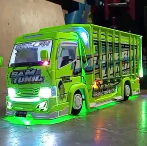 H PROMO TERMURAH MINIATUR TRUK OLENG FULL VARIASI LAMPU KELAP KELIP BONUS TERPAL Dengan Desain Keren dan Lampu Cerah