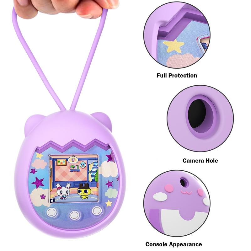 Product Introduction of Vỏ bọc silicon, cho máy Tamagotchi Pix, vật nuôi kỹ thuật số điện tử, bảo vệ máy, vỏ máy chống thấm nước, chống rơi, thiết kế hoạt hình 18