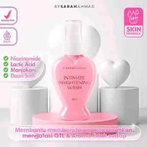 Intimate Brightening Wash By Sarah Ahmad Brightening Wash BySarahAhmad