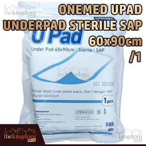 Onemed UPad Underpad 60x90 Sterile SAP Perlak U Pad Steril /1