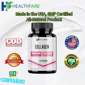 Kolagen Spesial Ramadan mengunci kelembapan kulit, mengurangi kerutan, dan merevitalisasi kulit. 60 kapsul.