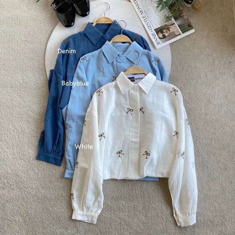 KEVA SHIRT KEMEJA RIBBON PITA KEMEJA SAILOR 3