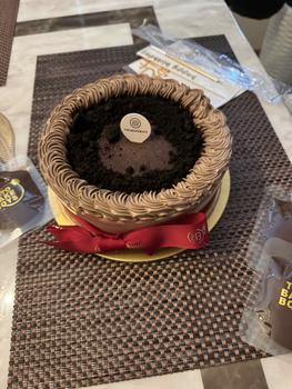 Product Review of Two Bake Boys' Halal Double Chocolate Crepe Cake with Choco Sauce - 6 Inches, Suitable for 6-8 People - Cocoa, Milk Sugar Salt Sugar Salt macarons Dessert from N**r 0