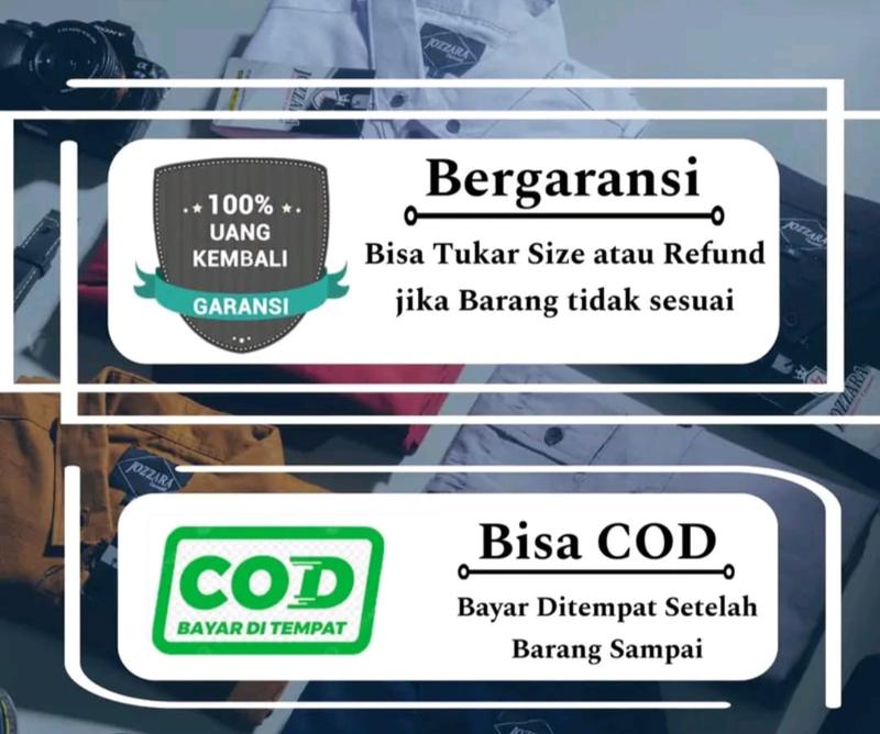 Kemeja Pria polos lengan panjang slimfit kain katun sigaret  Tebal berkualitas size M/L/XL/XXL/XXXL 4
