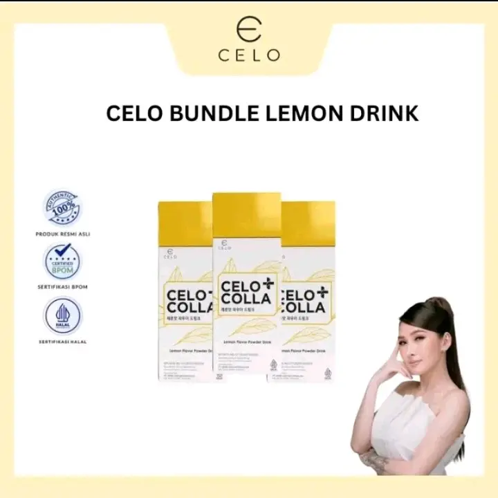 Paket bundle (3) Celo Snow White (L) drink Dewasa 1
