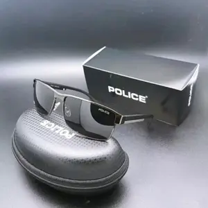 Kacamata Anti silau Siang Malam  P24 Grosiran SALE Lensa Polarized Hitam Pria