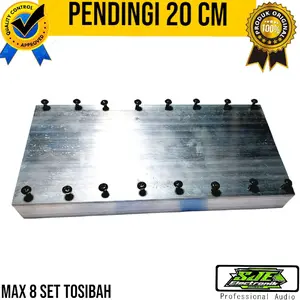 Pendingi 20 cm lubang 8 set Amplifier   Pendingin