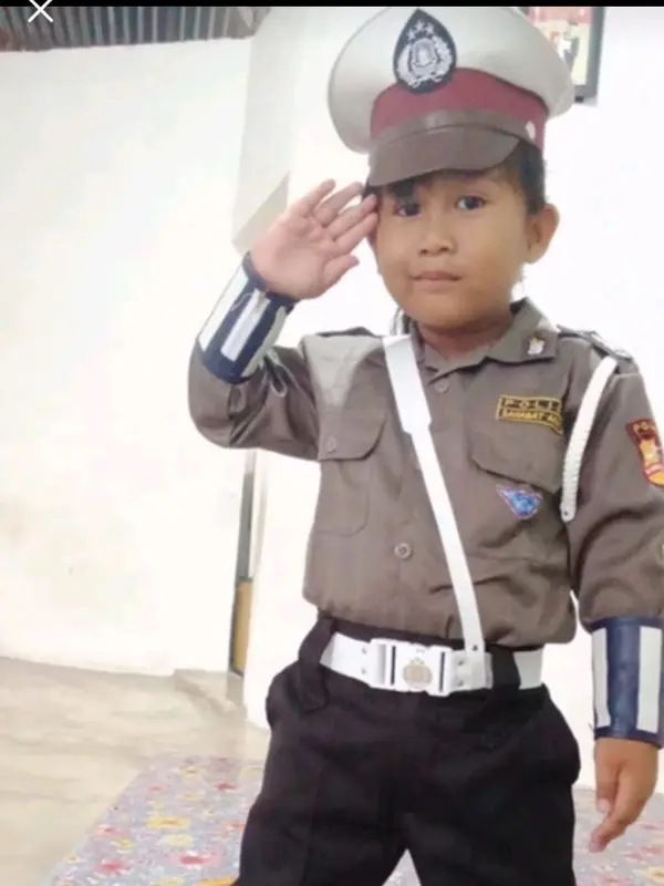 Baju POLISI ANAK Lengkap Atribut sesuai foto LANGSUNG DARI PANDARRODUSEN ASA AYOSO UMKM PUNYA ST Fashion Aksesoris 2