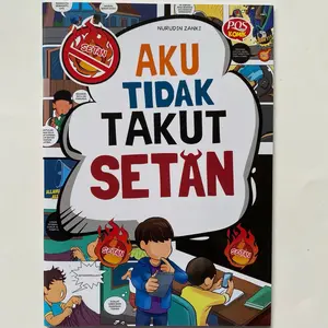 Komik Anak Islami Aku Tidak Takut Setan Fullcolor Original