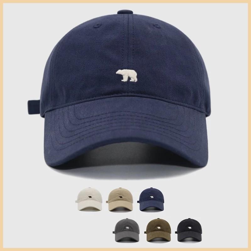 ⚡ 𝗙𝗿𝗲𝗲 𝗦𝗵𝗶𝗽 Nón lưỡi trai nam cotton lưới thêu cáo phong cách Hàn Quốc…