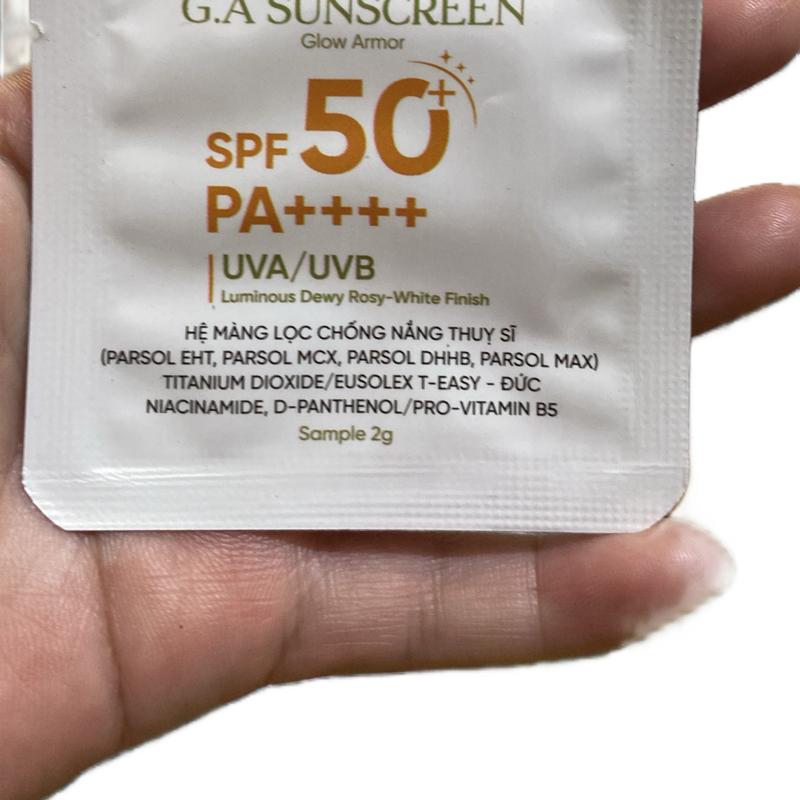 Kem chống nắng G.A Sunscreen SPF 50+ PA++++ UVA/UVB - Chống nắng