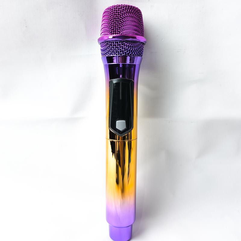 Microphone Professional Wireless Mic Fleco M-32S Single High Quality  Jack Besar 6.5mm dan adapter jack kecil 3.5mm 3