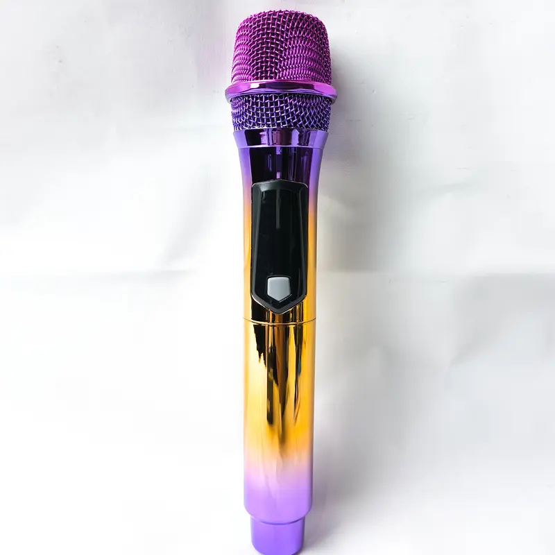 Microphone Professional Wireless Mic Fleco M-32S Single High Quality  Jack Besar 6.5mm dan adapter jack kecil 3.5mm 3