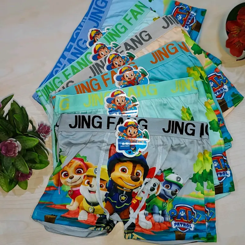 BOXER ANAK LAKI LAKI BAHAN LEMBUT PAKET 6 PCS ATAU 12 PCS 1