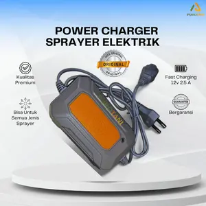 Charger Sprayer 2.5 A Cas Hiu Premium 2.5A 12V Pengisi Daya Sprayer Baterai