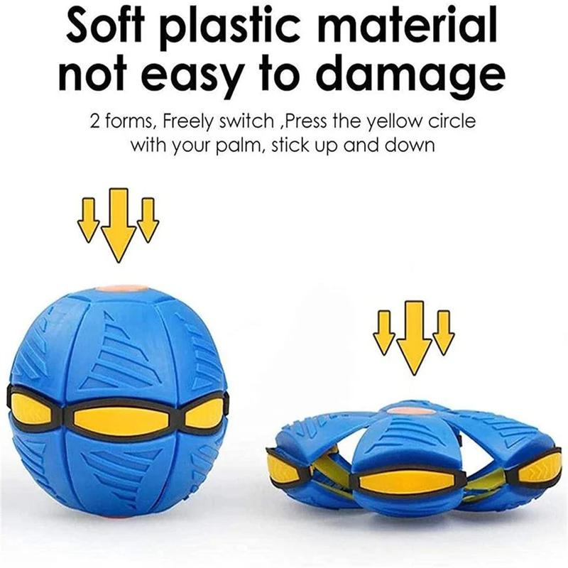 Bóng Đĩa Bay, Biến Dạng Ma Thuật, Đồ Chơi Giải Tỏa Căng Thẳng UFO, Đồ Chơi Ngoài Trời, Dành Cho Bé Trai Và Bé Gái, Quà Tặng Trẻ Em Toy Ball