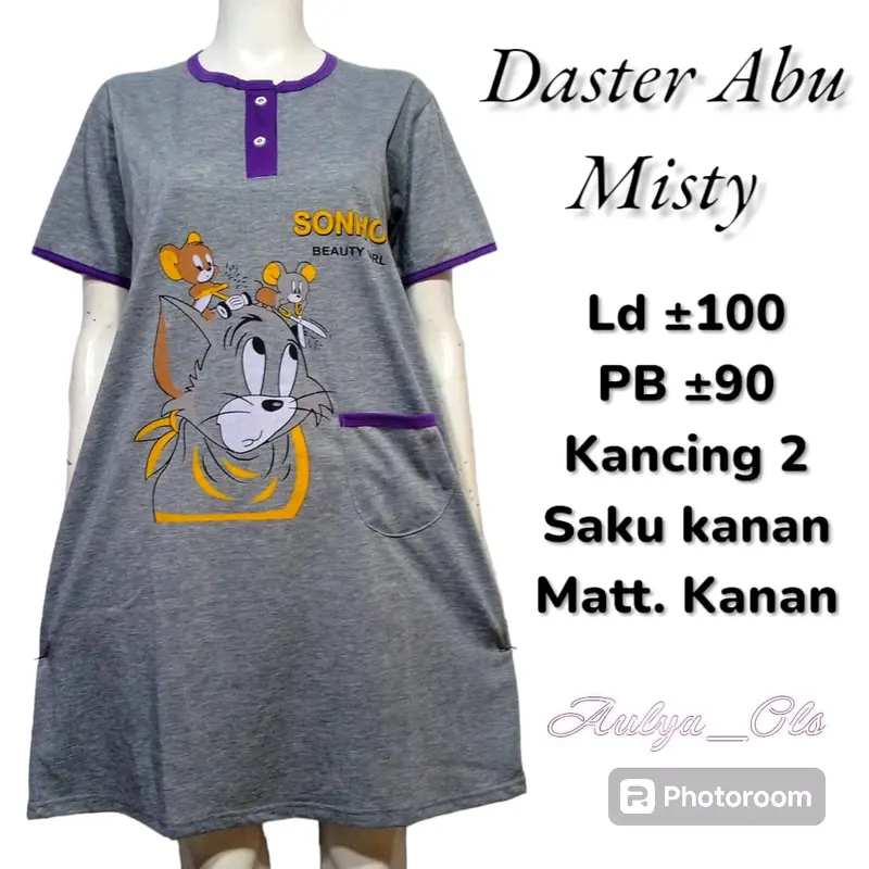 Daster Abu Motif MICKY MOUSE 6