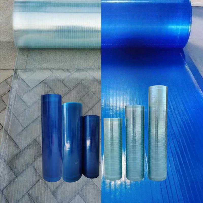 ATAP Cerah Lutsinar Rata 1mm Bumbung Jubin Telus / Anti UV Greenhouse Flat Transparent Roof Awning Sheet Firm