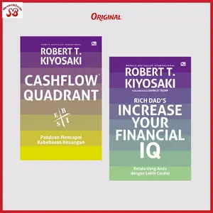 Buku Cashflow Quadrant Dan Increase Your Financial IQ Robert Kiyosaki