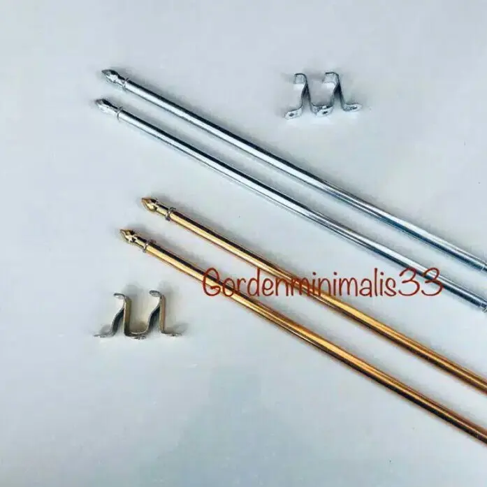 Stik / besi untuk gorden kupu kupu 3