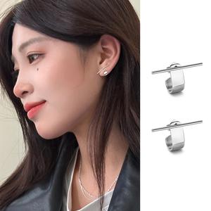 EAR PARTNER-イヤースタッド 女性用 ニッチ デザイン 高級感 ピアス カッコイイ 新しいトレンディピアス (eh-2075)