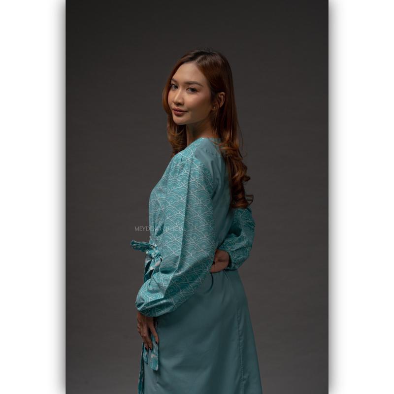 Product Introduction of MEYDEND - Kahiyang Dress Batik Gamis Wanita Dewasa Bahan Katun 39