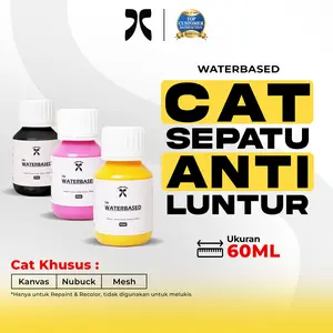 Repaint Cat Sepatu Waterbased Tas Topi Canvas Mesh Nubuck Recolor Kanvas CSW Summer Shoes Care