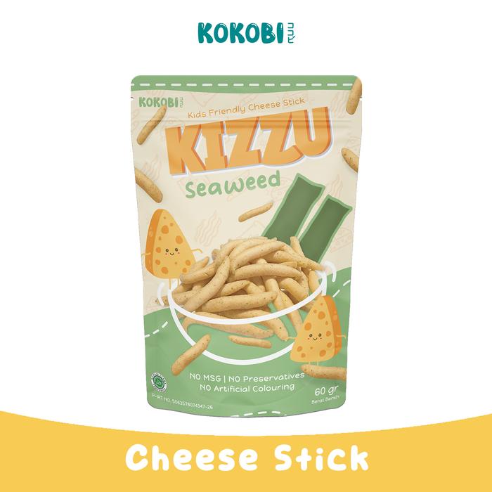 Gambar Kokobi KIZZU - Seaweed / Kids Cheese Stick - Stik Keju Snack Anak dari Kokobi Indonesia Kota Tangerang Tokopedia