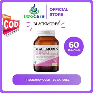 BLACKMORES PREGNANCY AND BREASTFEEDING GOLD BPOM KALBE - 60 kapsul Ibu Pelancar