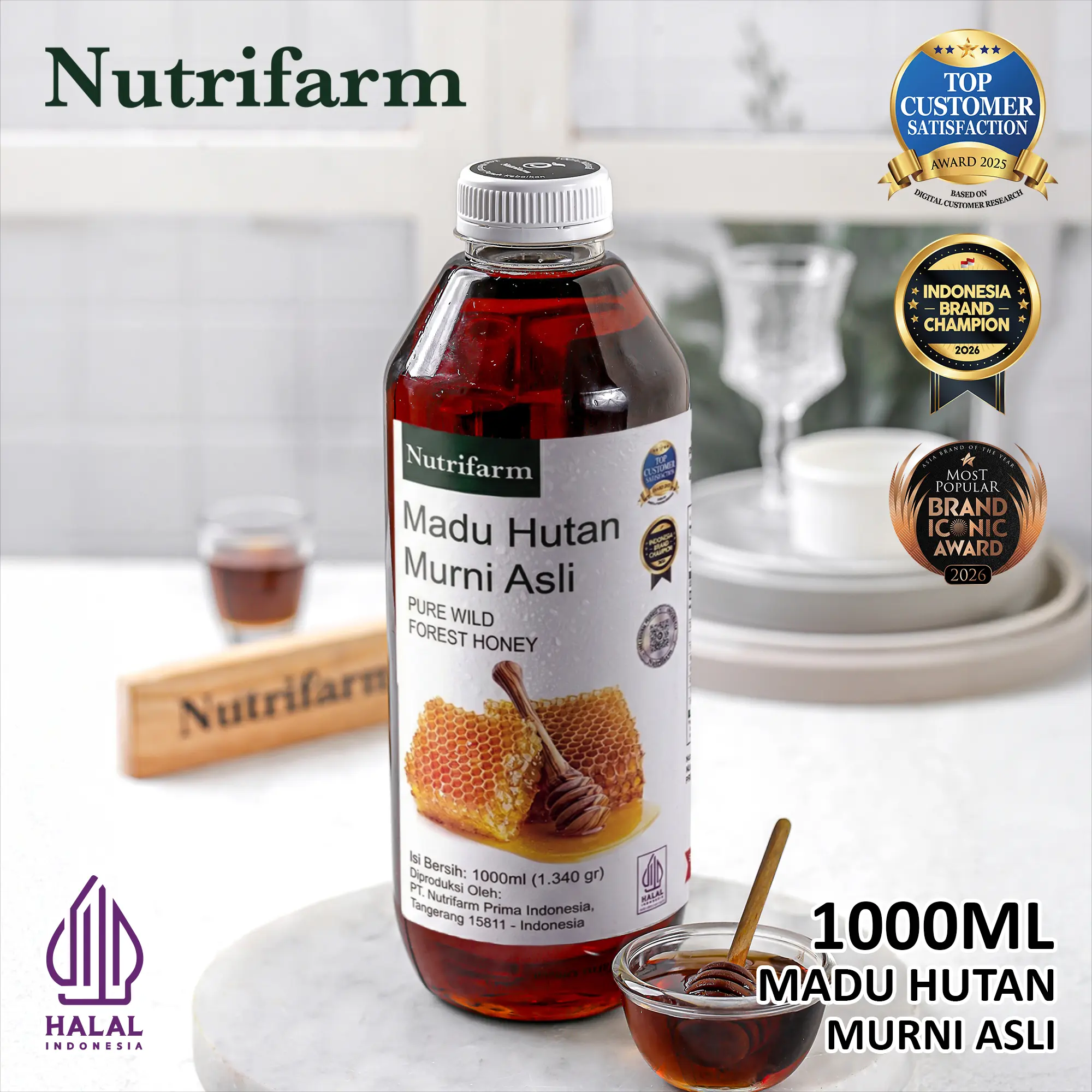 NUTRIFARM MADU HUTAN 1000ML