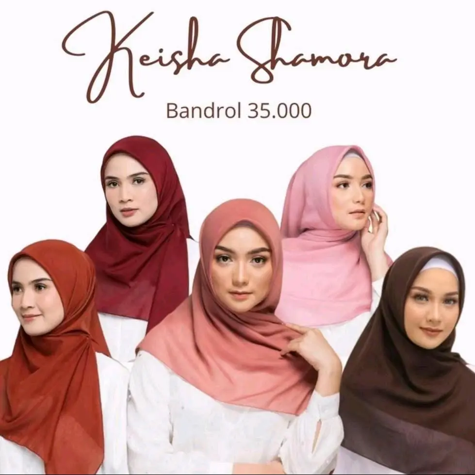 KEISHA SHAMORA Segi Empat by ELZATTA