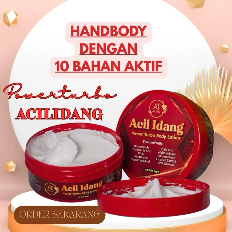 HB ACIL IDANG 250 ml POWER TURBO Lotion