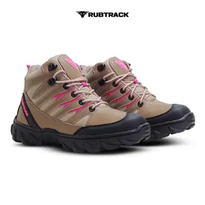 RUBTRACK Teon Irlandia High Sepatu Gunung Hiking Wanita Kulit Sintetis