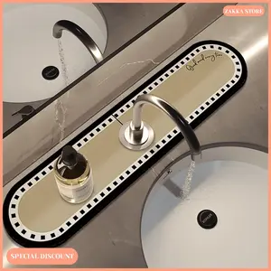 ZAKKASTORE COD Alas Keran Air Silikon Diatomite | Alas Wastafel & Dapur | Serap Air | Tahan Lama