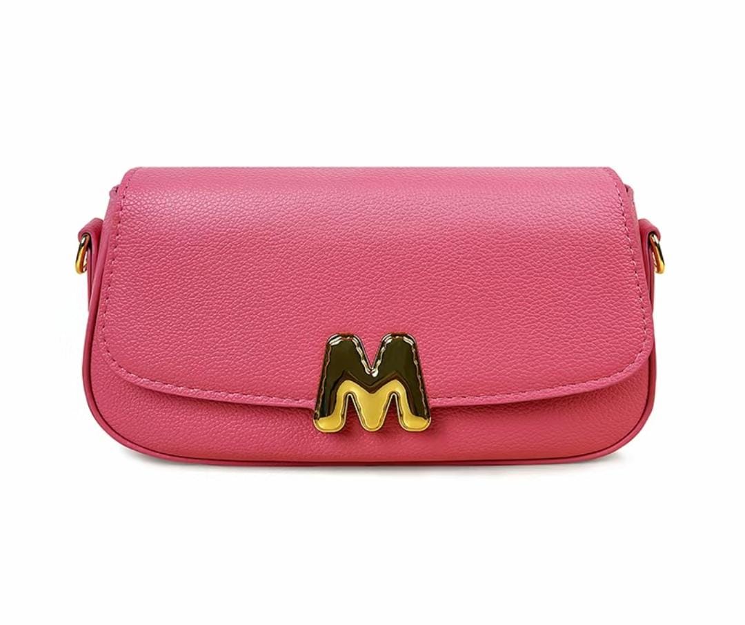 IN.M Small Baguette Bag Sling Bag Wanita Kulit Sintetis