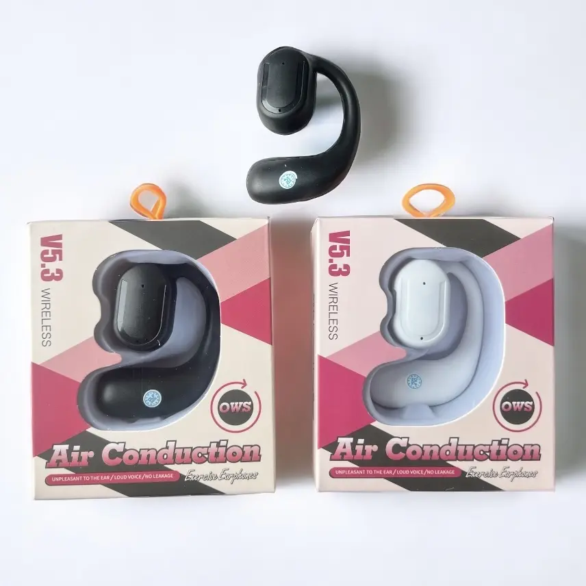 OWS Air Conduction / Headset Wireless Business Clip on Headphone Mic Open Ear / Earclip Single Bluetooth / TWS Bluetooth / Earphone Bluetooth Single headset  bluetooth