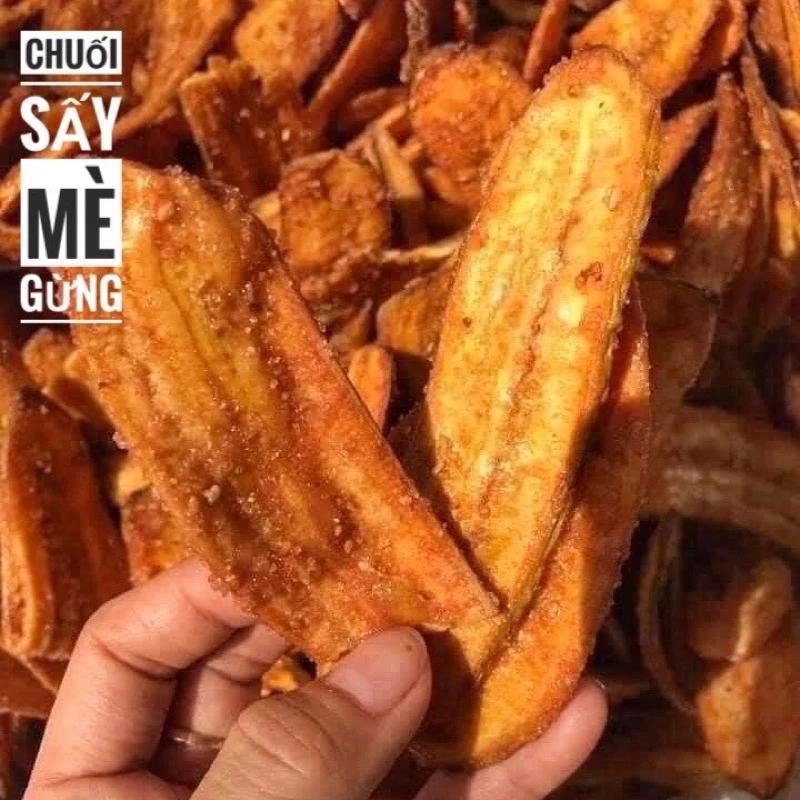 500gr Chuối sấy mè thơm giòn