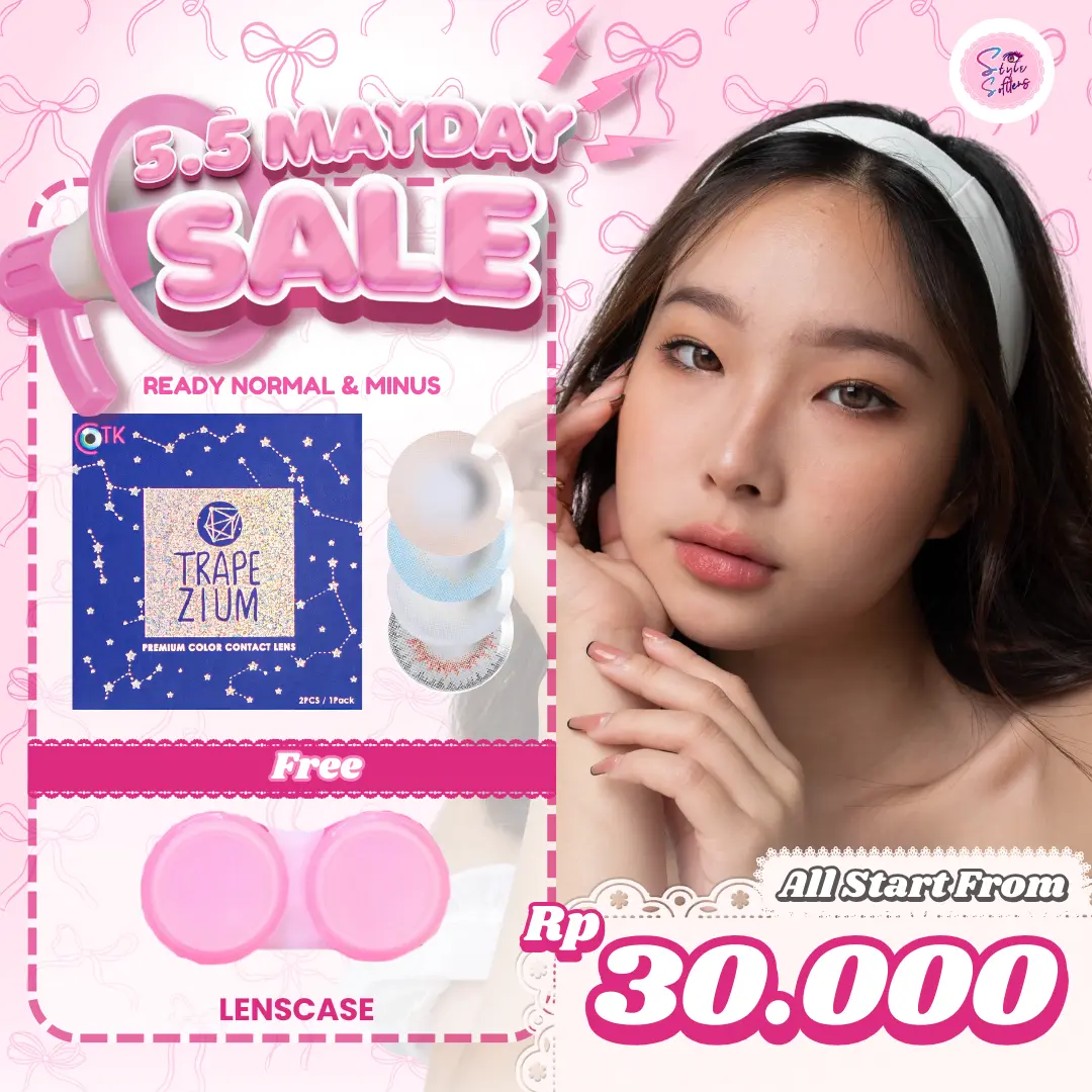 Softlens Trapezium (Normal & Minus) by CTK (BELLA RIGEL SERIES)