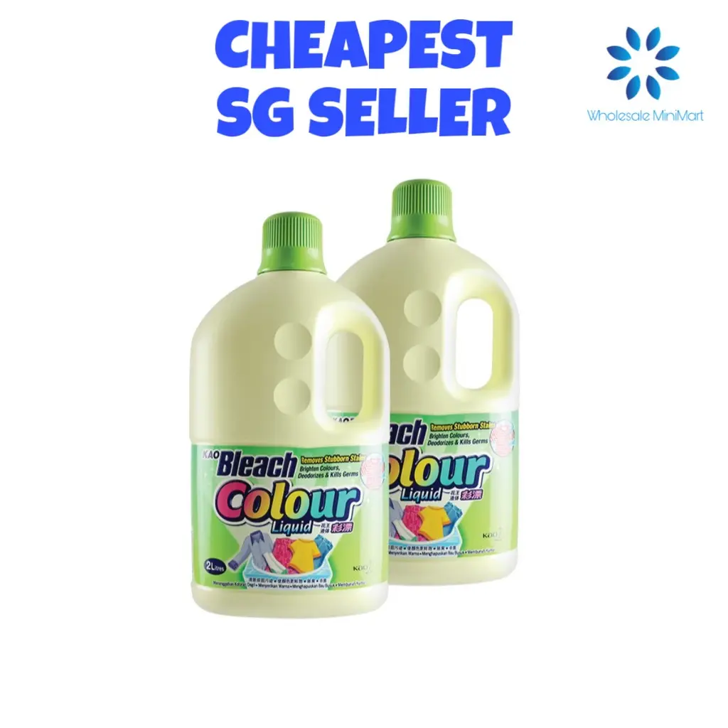 [Bundle of 2] Kao Colour Bleach Liquid Wide Colour 2L