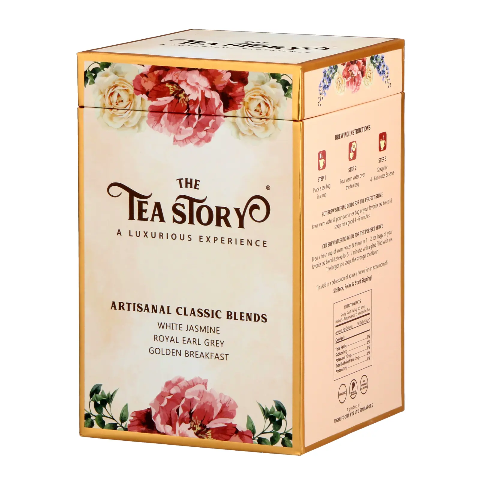 The Tea Story Classic Blends Assorted Tea Box