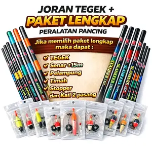 JORAN TEGEK LENGKAP MURAH FIBER SOLID KUAT LENTUR SHIKARI 180 210 240 270 300 360 450