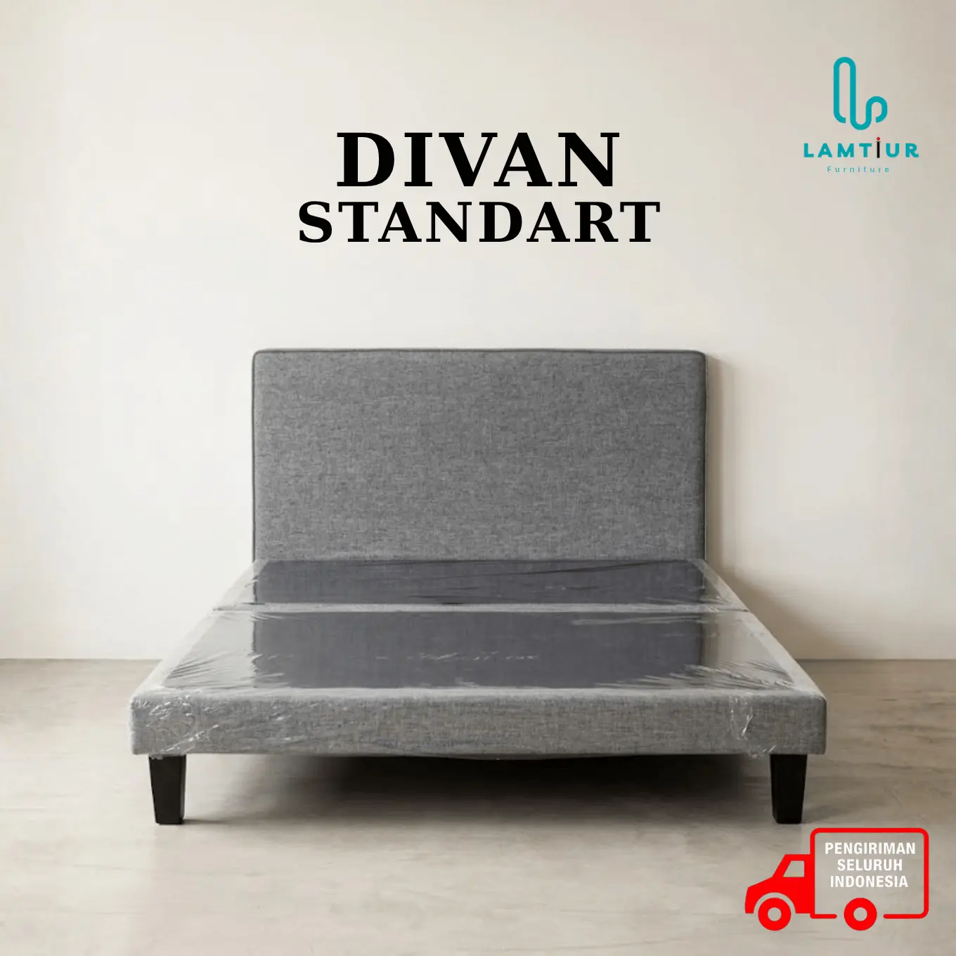 Divan Super Single 120x200 Modern Premium | Tempat Tidur Kuat Kokoh Desain Minimalis dan Estetik