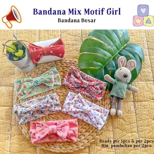 Bandana Bayi Aksesoris Perlengkapan Bayi Perempuan Promo 9.9