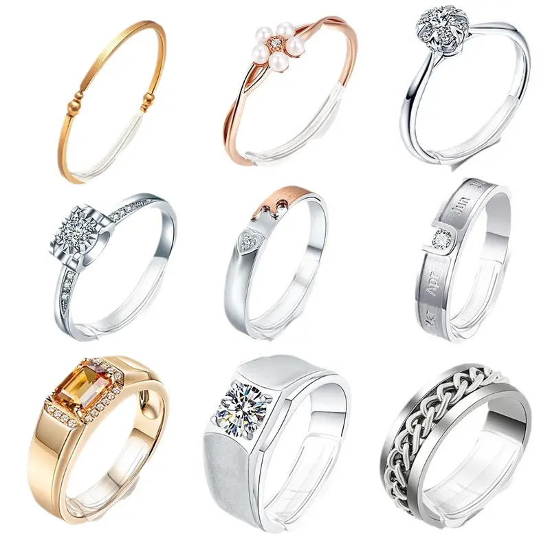 Ready Stock Pengatur Ukuran Cincin untuk Cincin Longgar / Pengukur Cincin Bening Tak Terlihat / Pengukur Ukuran Cincin Bening 7