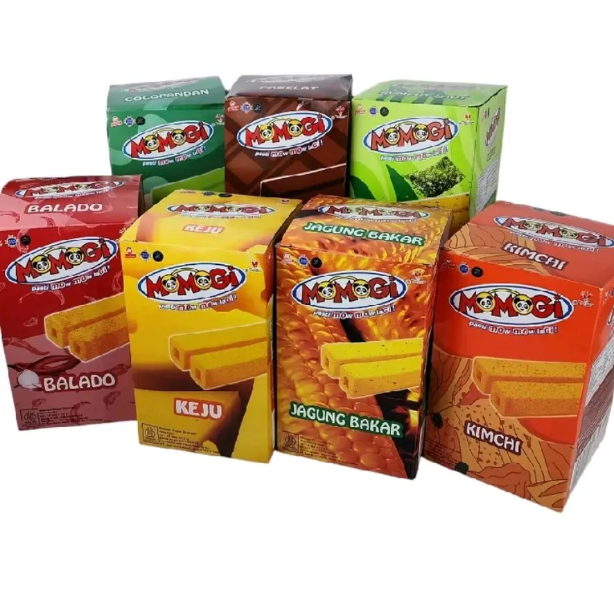 Momogi stick 1 box isi 10 pcs / 12 gram.
