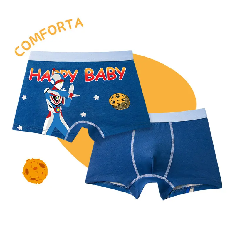 3PCS Celana Dalam Anak Laki-Laki Kartun Fashion Anak Katun Bernapas CD 7