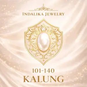 101-140 - Indalika Jewelry 01 Kalung Wanita Elegan Mewah, Desain Simple & Aesthetic Timeless