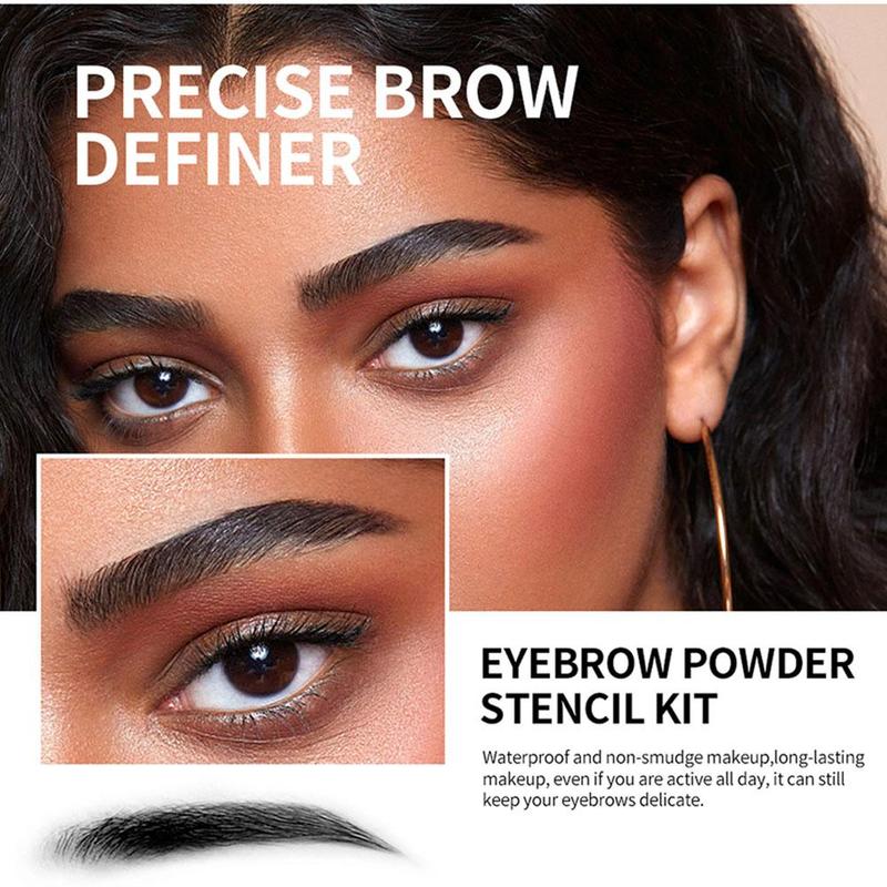Product Introduction of Eyebrow Powder Set Waterproof Long Lasting Soft Mushroom Head Eyebrow Styling Makeup 26