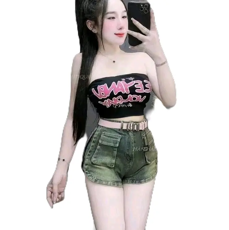 quần jean nữ có 2 túi phía trước sang chảnh 1